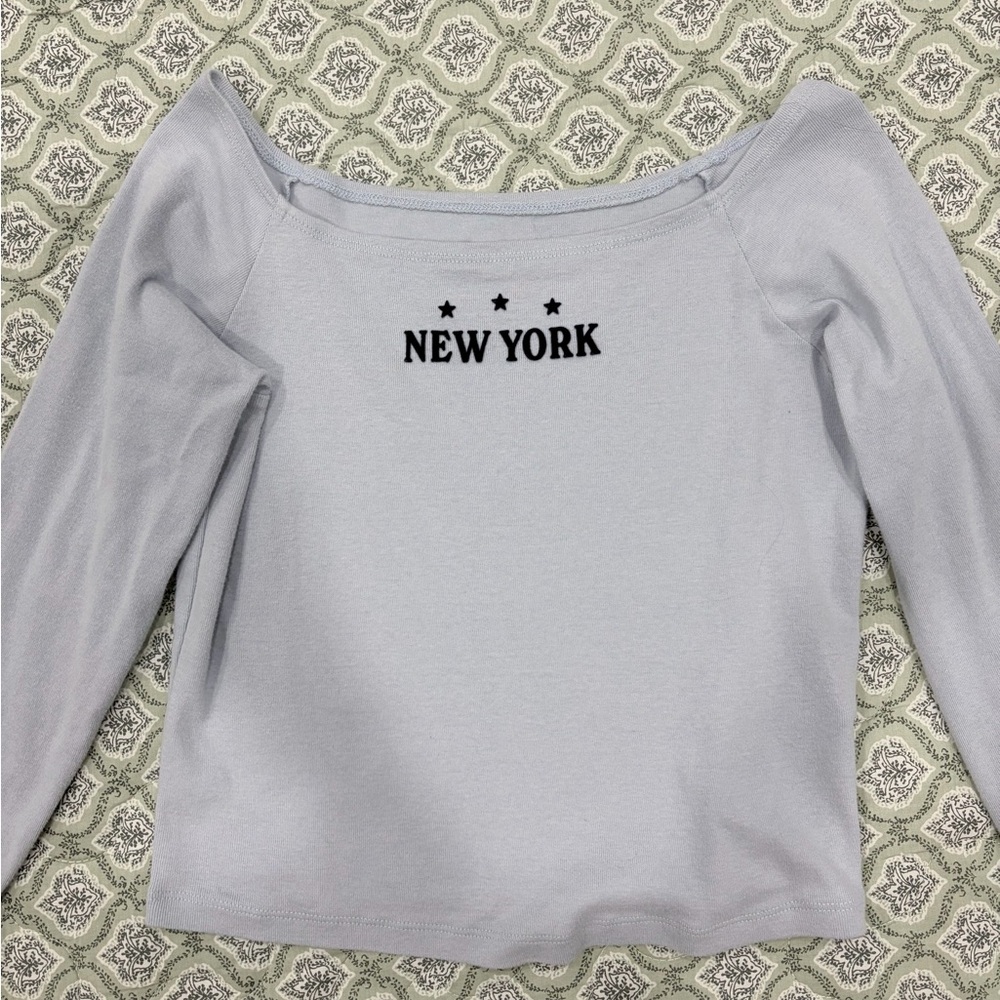 Light Blue Women's Top